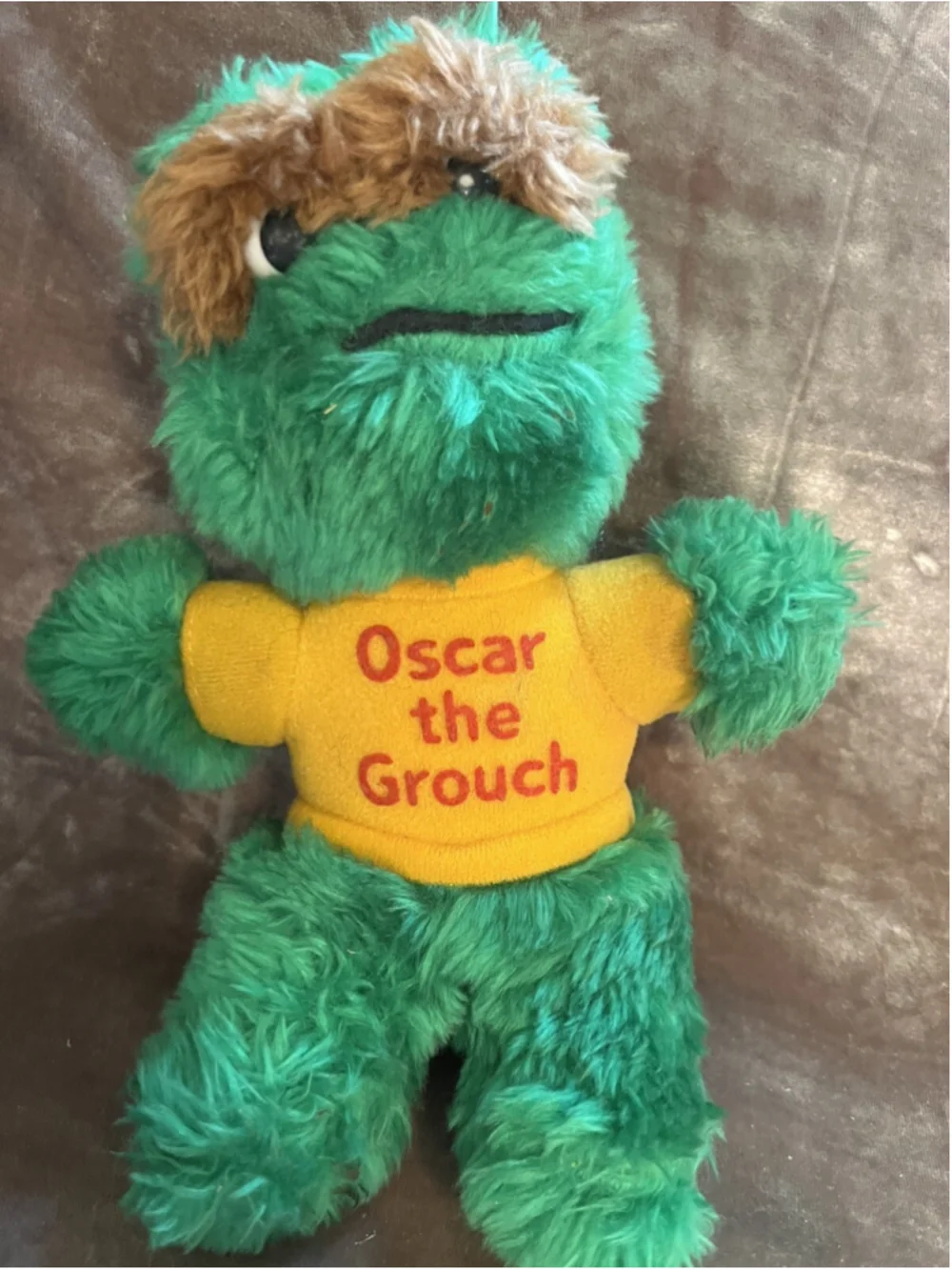 Vintage Applause Oscar the Grouch Plush Sesame Street 7